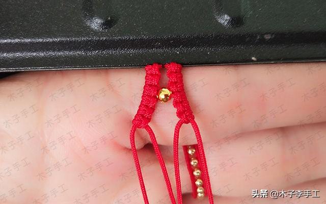 漂亮的红绳戒指，编法简单，款式大方，母亲节送给妈妈太合适啦