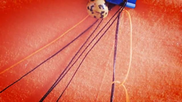 绳编手链DIY，教你魔术眼手链的编织方法，步骤详细又简单！
