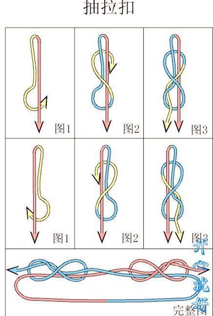 编手绳教程图解 简单图片
