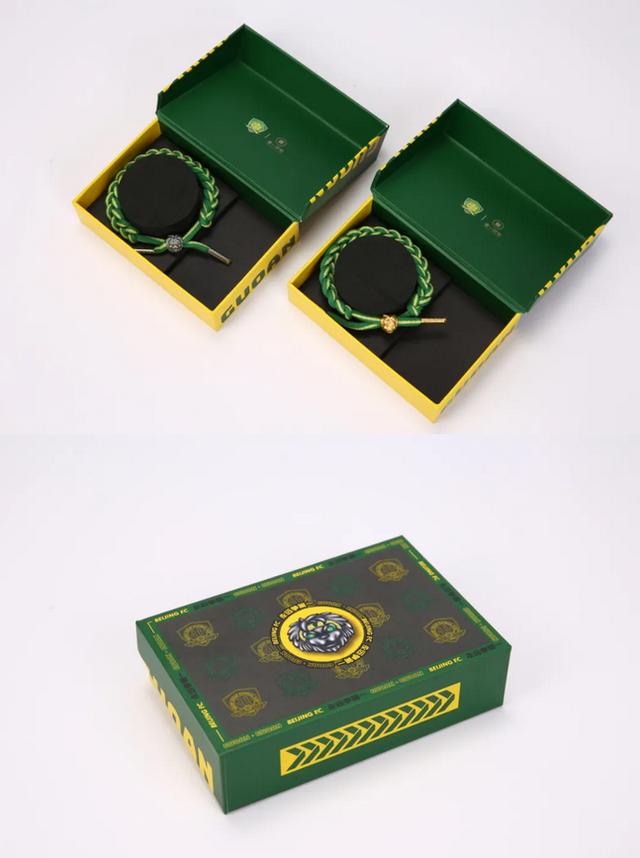 北京国安x金一文化联名潮品—“国安燃战京狮手绳”重磅发售