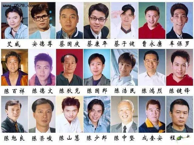 港台男星，港台男演员表名字照片(男港星演员名字图片)