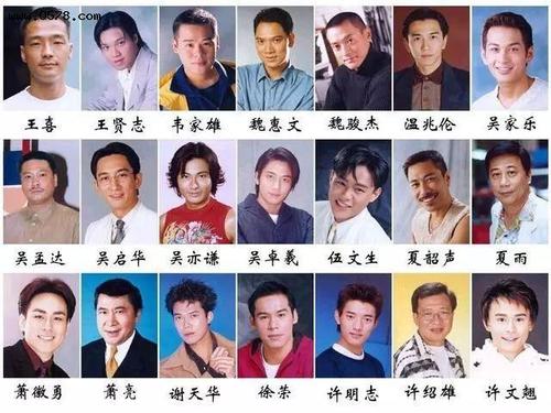 tvb男星，香港男演员全部名单(香港演员男演员名单大全)