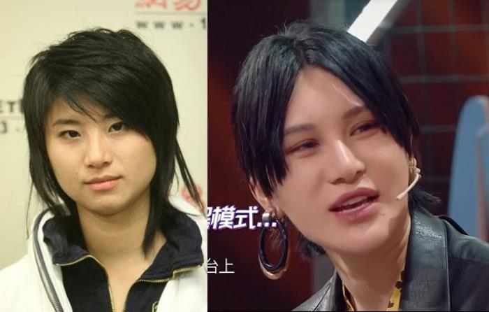 尚雯婕整容前后照片，不抽烟的男明(尚雯婕整过容吗)