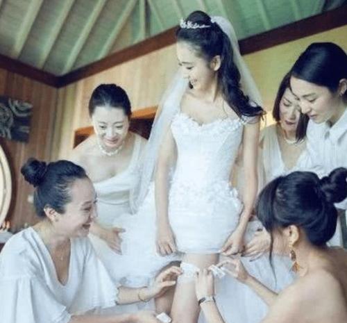 佟丽娅结婚伴娘是谁，佟丽娅陈思成