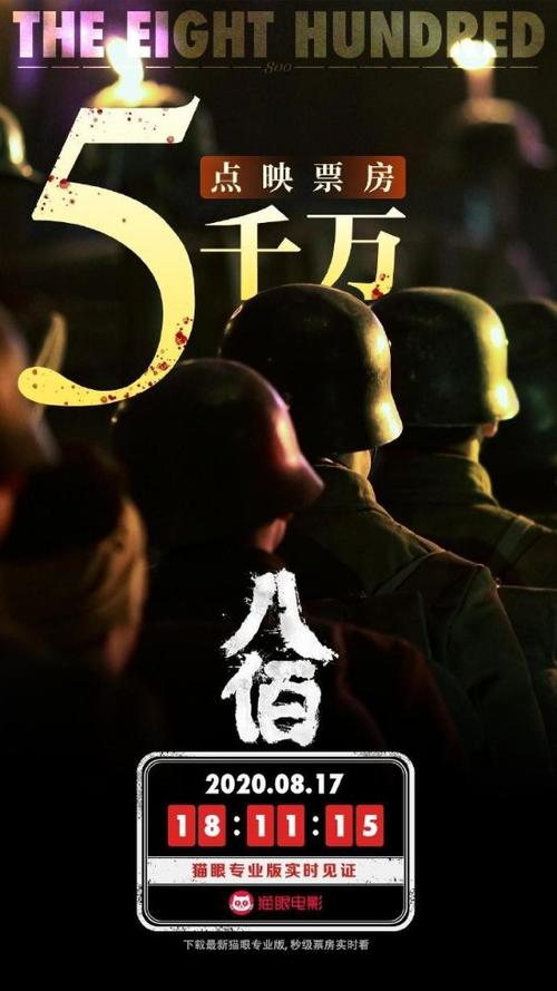 八佰什么时候上映，八佰电影免费版(八佰电影啥时候上映)