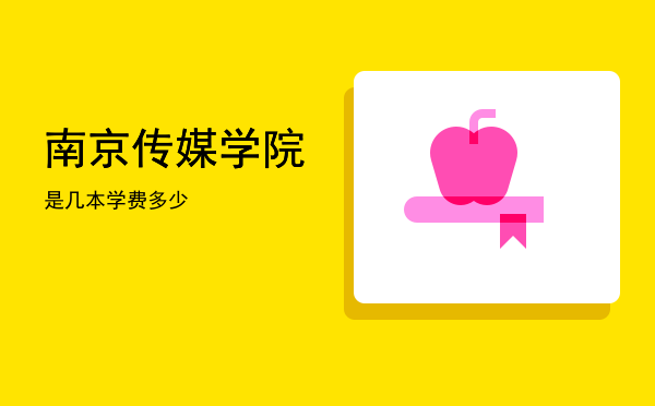 南京传媒学院是几本(南京传媒学院分数线艺术类)