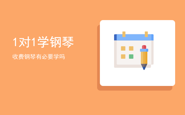 1对1学钢琴收费(钢琴课一对一的收费)