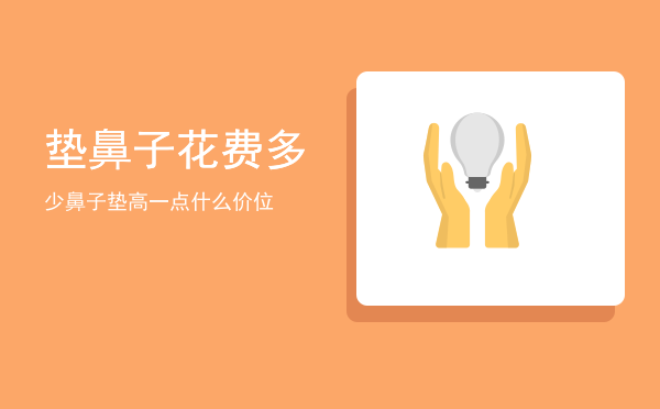 垫鼻子花费多少(垫鼻子要多少钱难受吗)