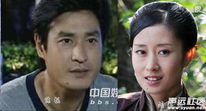 刘敏涛和陈锐长的太像对比图(长得像刘敏涛)