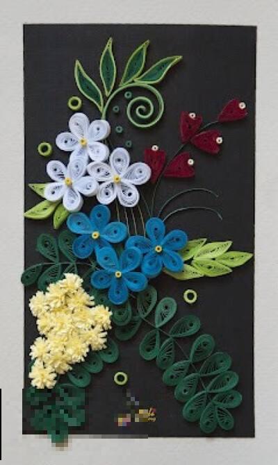 衍纸画作品大图(高级衍纸画作品大图)(衍纸画作品大全)