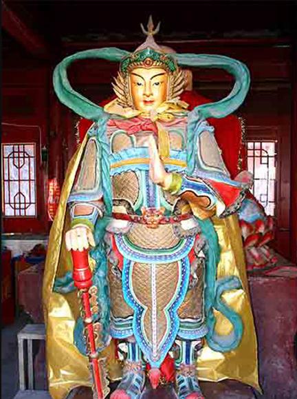 韦陀菩萨金刚杵的拿法是怎样的,他和关公怎么是一对？　本文共（1216字）
