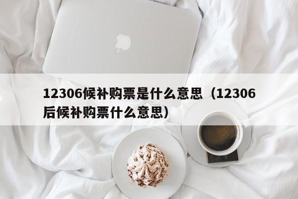 12306候补购票是什么意思（12306后候补购票什么意思） 