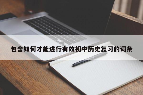 包含如何才能进行有效初中历史复习的词条 