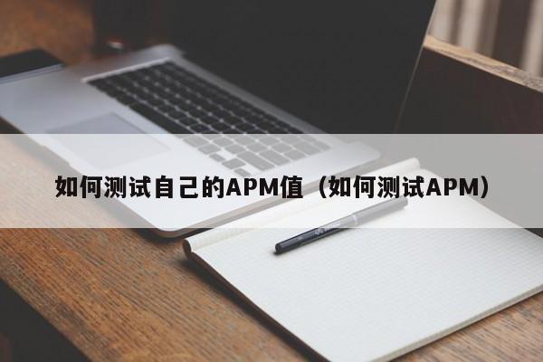 如何测试自己的APM值（如何测试APM）