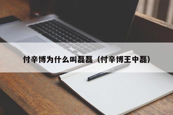 付辛博为什么叫磊磊（付辛博王中磊） 