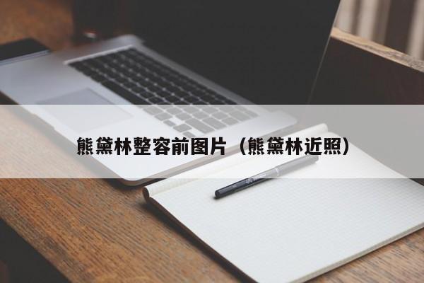 熊黛林整容前图片（熊黛林近照） 