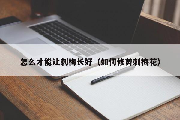 怎么才能让刺梅长好（如何修剪刺梅花） 