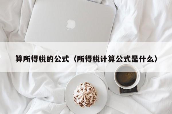 算所得税的公式（所得税计算公式是什么） 