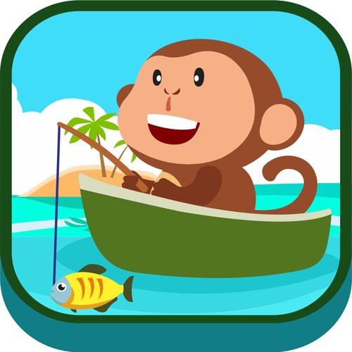 猴子钓鱼(猴子钓鱼的故事)