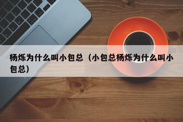 杨烁为什么叫小包总（小包总杨烁为什么叫小包总） 