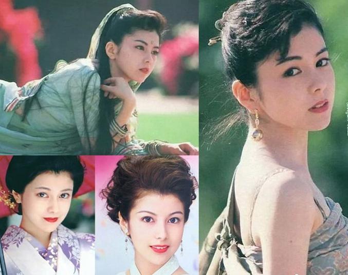 泽口靖子老年和年轻时候的照片对比图