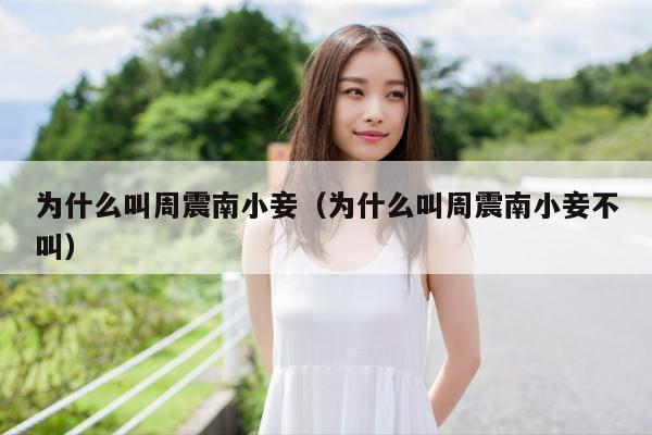 为什么叫周震南小妾（为什么叫周震南小妾不叫） 