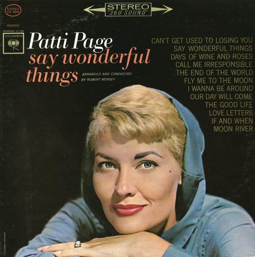 歌手Patti Page (帕蒂·佩奇)个人资料(推荐)