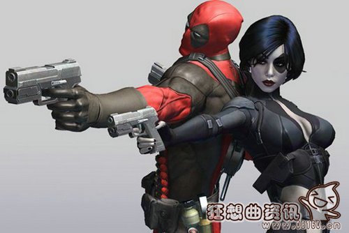 电索和死侍合体愈合造型图