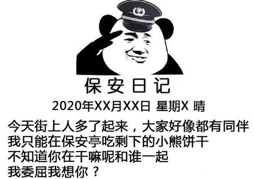 朋友圈保安日记每日更新是什么梗(保安日记每天更新)