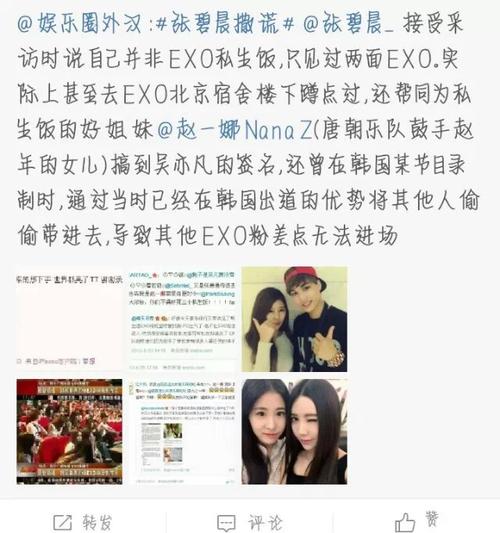 私生饭张碧晨，EXO张碧晨（exo四大私生饭都是谁） 本文共（5603字）
